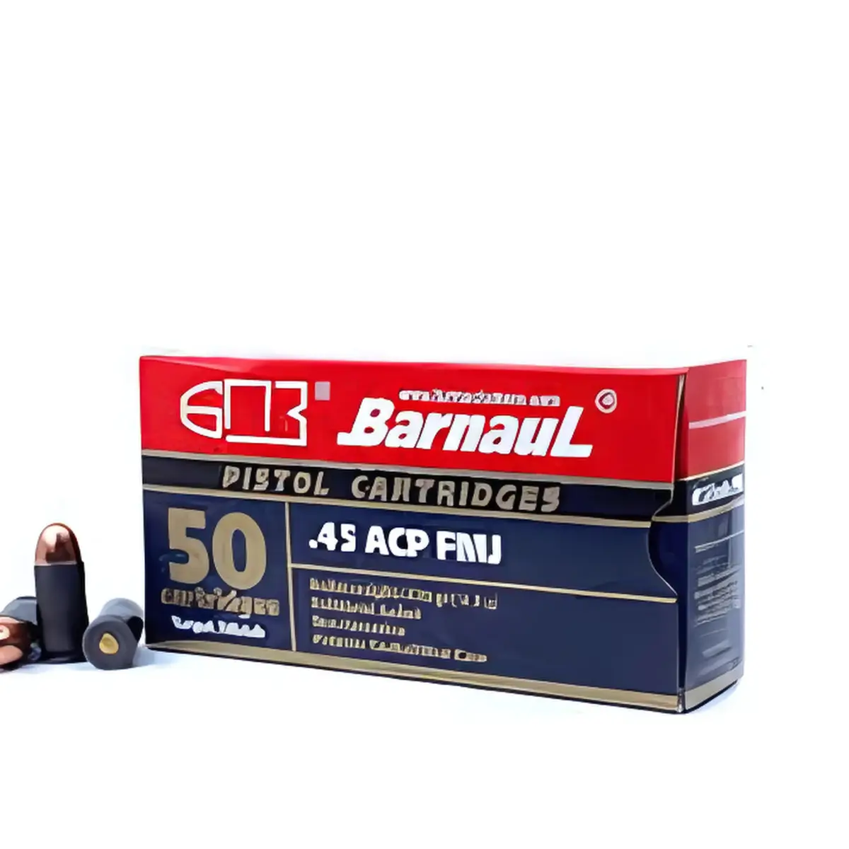 BARNAUL .45 Auto FMJ